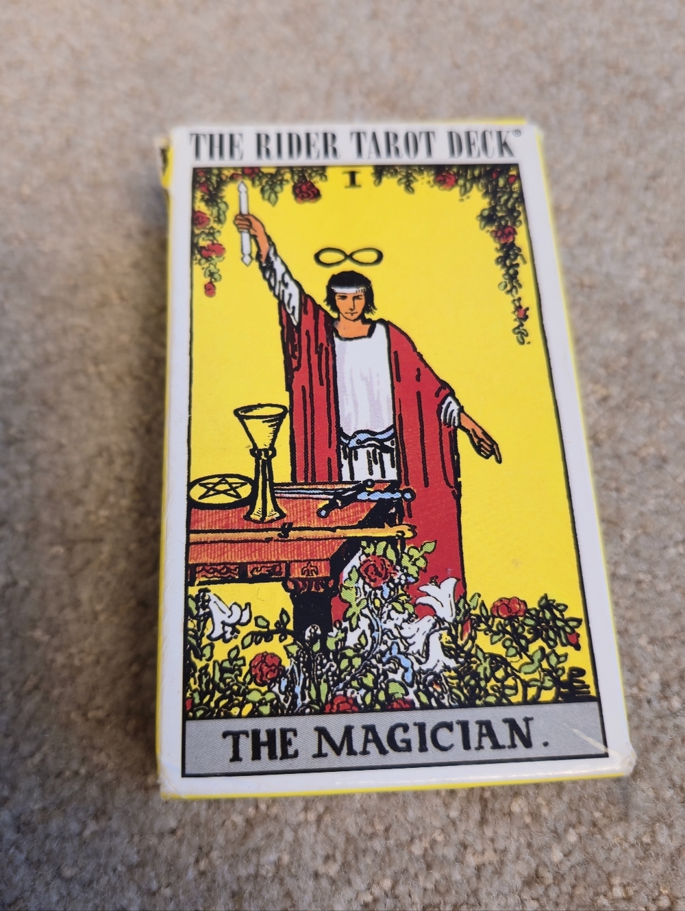 U.S. Games Systems 1971 Rider Tarot Deck  Italy w/Instructions